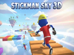 لعبة stickman sky 3D على الانترنت