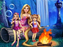 لعبة Gorgeous Twins Spring Camp على الانترنت