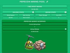 لعبة Pepecoin Miner Idle Simulator على الانترنت