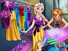 لعبة Ice Kingdom Wardrobe Cleaning على الانترنت