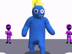 لعبة Friends Rainbow Survival Race على الانترنت
