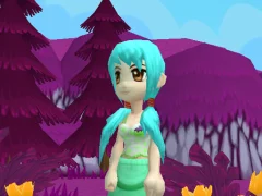 لعبة Princess Run: Temple and Ice على الانترنت