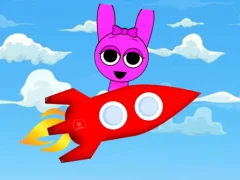 لعبة Sprunki Run: Endless Racing على الانترنت
