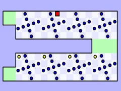 لعبة The World's Hardest Game على الانترنت