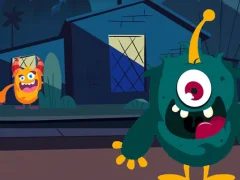 لعبة Funny Monsters Jigsaw على الانترنت