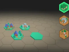 لعبة 3D Tile Based City Builder على الانترنت