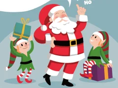 لعبة Santa Merry Xmas Puzzle على الانترنت