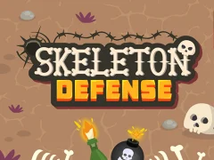 لعبة Skeleton Defense على الانترنت