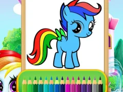لعبة Wonder Pony Coloring على الانترنت