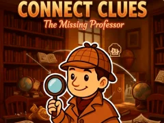 لعبة Connect Clues The Missing Professor على الانترنت
