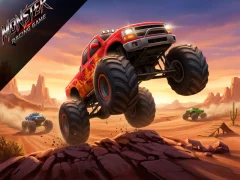 لعبة Monster Racing Game على الانترنت