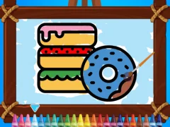 لعبة Kids Coloring Bakery على الانترنت