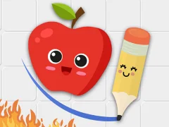 لعبة Fruit Escape: Draw Line على الانترنت