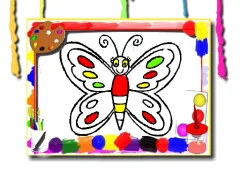 لعبة Butterfly Coloring Book على الانترنت