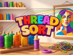 لعبة Thread Sort على الانترنت