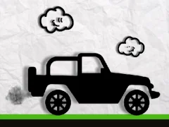 لعبة Paper Monster Truck Race على الانترنت