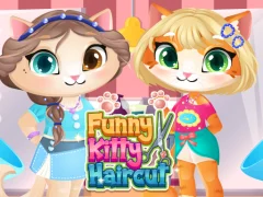 لعبة Funny Kitty Haircut على الانترنت