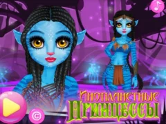 لعبة Alien Princess على الانترنت