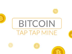 لعبة Bitcoin Tap Tap Mine على الانترنت