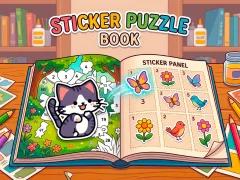 لعبة Sticker Puzzle Book على الانترنت