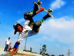 لعبة Free Style Skateboarders على الانترنت