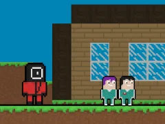 لعبة Squid Escape But Blockworld على الانترنت