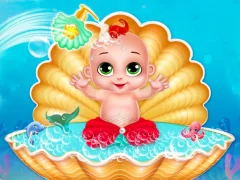 لعبة Mermaid Baby Care على الانترنت