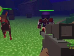 لعبة Pixel Zombie Suvival Toonfare على الانترنت