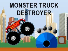 لعبة Monster truck destroyer على الانترنت