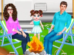 لعبة Baby Taylor Family Camping على الانترنت