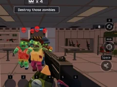 لعبة Pixel Combat: Zombies Strike على الانترنت