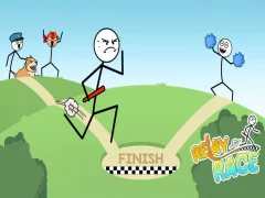 لعبة Relay Race على الانترنت