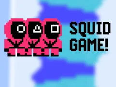 لعبة Squid Game fruit falling على الانترنت