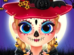 لعبة Little Lily Halloween Prep على الانترنت
