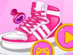 لعبة Popstar sneaker designer على الانترنت