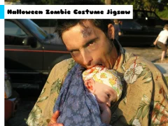 لعبة Halloween Zombie Costume Jigsaw على الانترنت