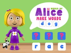 لعبة World of Alice Make Words على الانترنت