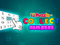 لعبة 15 Puzzle - Collect numbers على الانترنت