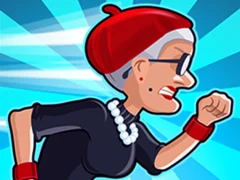 لعبة Angry Gran Run: Paris على الانترنت