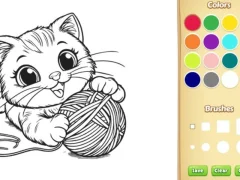 لعبة Cat Coloring Book على الانترنت
