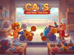 لعبة C.A.T.S Crash Arena Turbo Stars على الانترنت