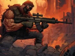 لعبة Metal Fighter OW على الانترنت