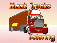 لعبة Mack Trucks Coloring على الانترنت