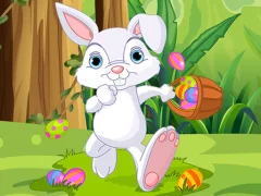 لعبة Happy Easter Jigsaw Puzzle على الانترنت