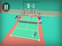 لعبة Funny swipe Tennis على الانترنت