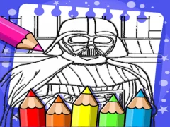 لعبة Darth Vader Coloring Book على الانترنت