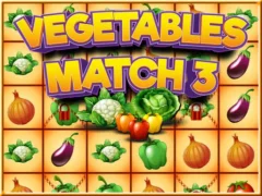 لعبة Vegetables match 3 على الانترنت