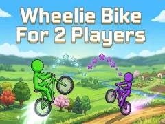 لعبة Wheelie Bike For 2 Players على الانترنت
