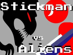 لعبة Stickman vs Aliens على الانترنت