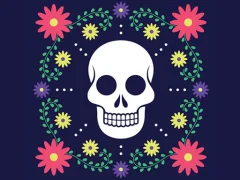 لعبة Colorful Skull Jigsaw على الانترنت